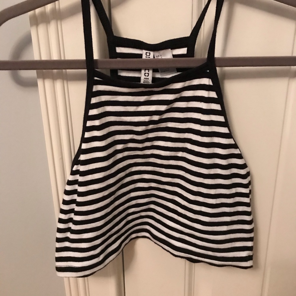 Stripped crop top